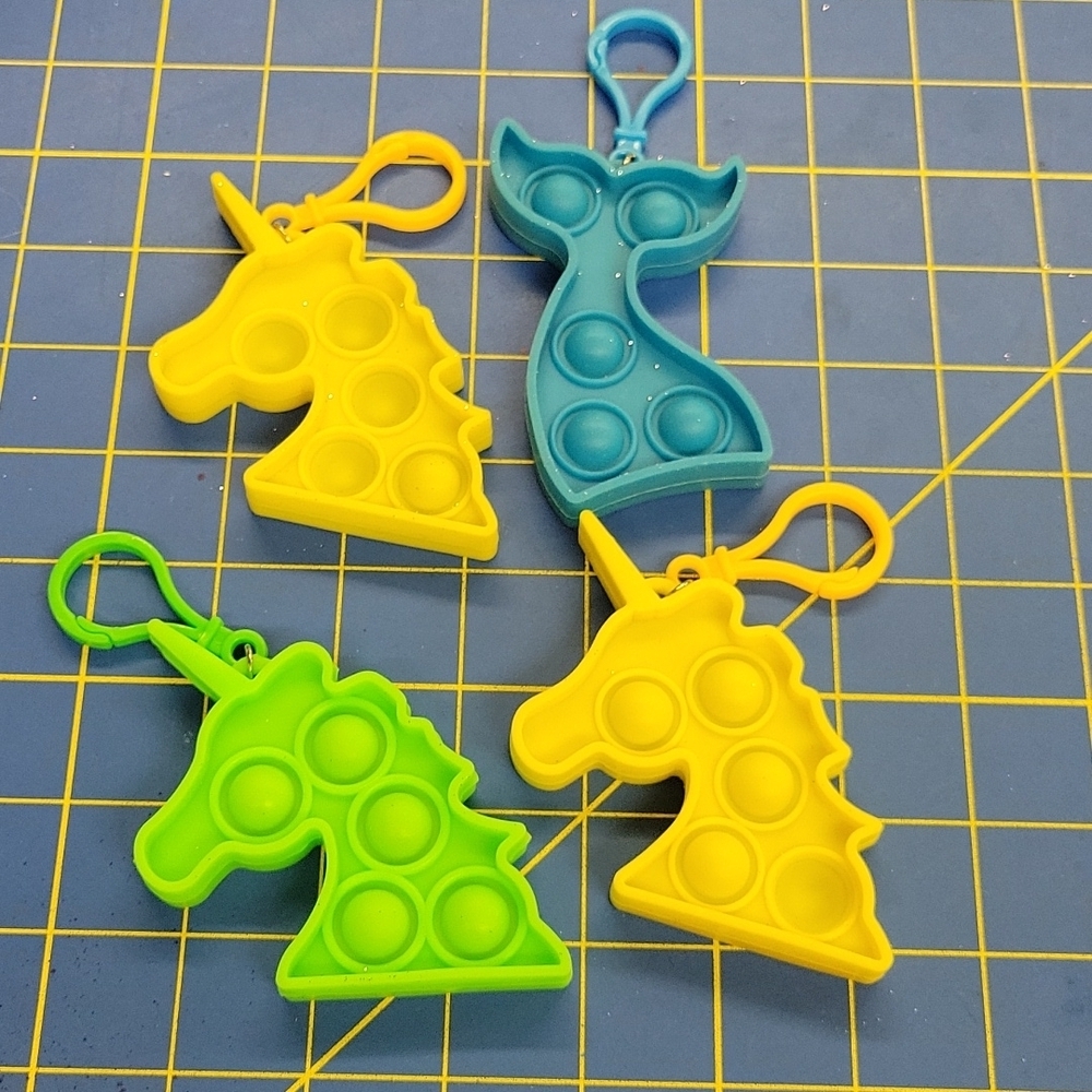 Bundle of 4 Pop Bubble Snap w Hook Busy